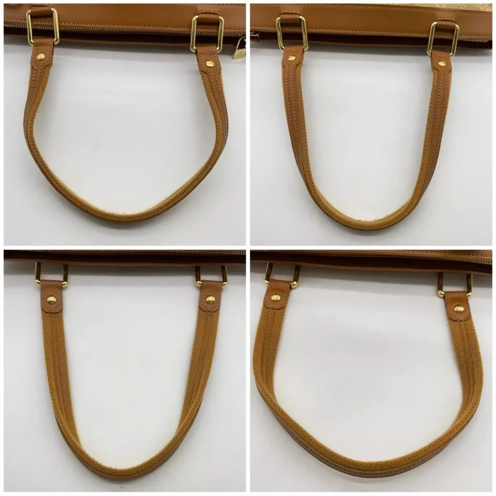 Authentic LOUIS VUITTON Monogram Mini Lucille PM Hand Bag (color Tan) (beige) - Picture 12 of 17